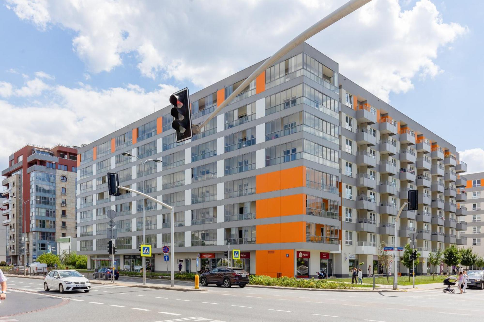 Elegant Apartments With Balcony & Parking Warsaw By Noclegi Renters Exterior photo